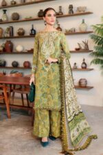 SR-MB456 Digital Printed Lawn 3pc Suit With Digital Printed Lawn Dupatta