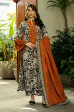 SR-ZC428 Digital Printed Lawn Suit 3pc with Lawn Digital Printed Dupatta