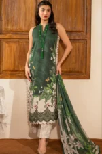 SR-LM460 Digital Printed Lawn Suit 3pc with Lawn Digital Printed Dupatta