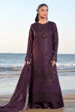 SR-IZ813 Lawn Chikenkari Embroidered 3pc With Lawn Embroidered Dupatta