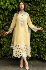 SR-MS2570 Unstitched Embroidered Lawn 3pc Suit With Cotton Lawn Printed Dupatta