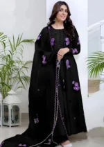 LAWN 3 Pc Embroidered Shirt Bamber Chiffon Embroidered Dupatta SR-21