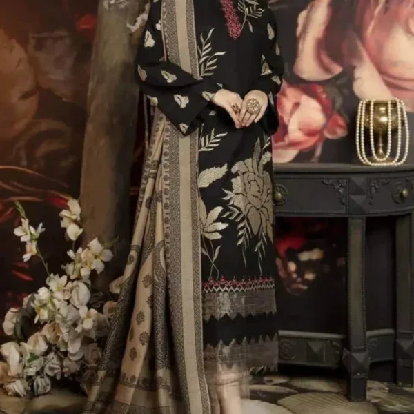 3 piece embroidered linen suit n]istani wedding dresses online naqoosh sal 3d031ea3 66f1 4af2 932d ba521