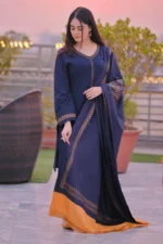 SR-1145 3Pc Unstitched Dhanak Suit with Printed Wool Shawl